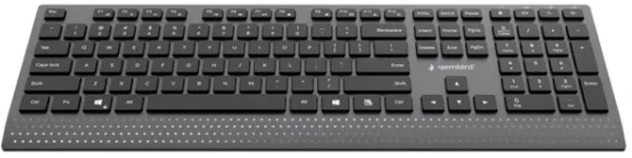 GEMBIRD KB-MCH-06 Multimedijalna Slim tastatura US-international Slika 1