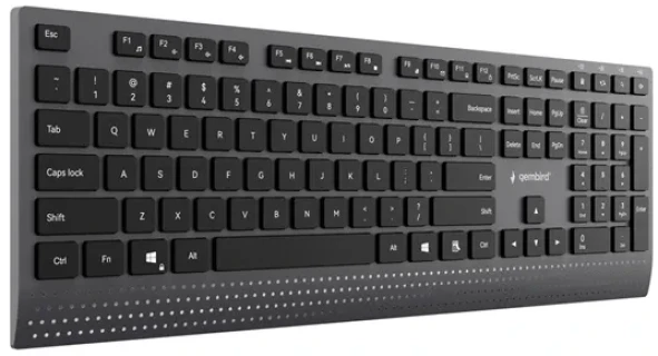 GEMBIRD KB-MCH-06 Multimedijalna Slim tastatura US-international Slika 6