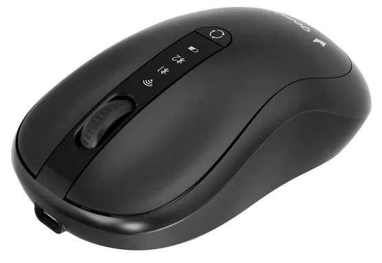 MUSW2-4B-01 Gembird Bežièni miš sa 4 tastera, Dual Mode, crni,800-1600 DPI,107 mm Slika 7