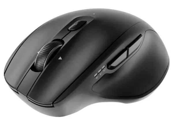 MUSW2-6B-02 Gembird Bežièni miš sa 6 tastera, dual-mode,2.4G + BT,800-2400 DPI,crna,112mm Slika 4