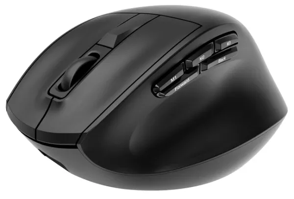 MUSW3-9B-01 Gembird Bežièni ergonomski miš sa 9 tastera i tri režima rada,crna,800-2400DPI,105mm Slika 7