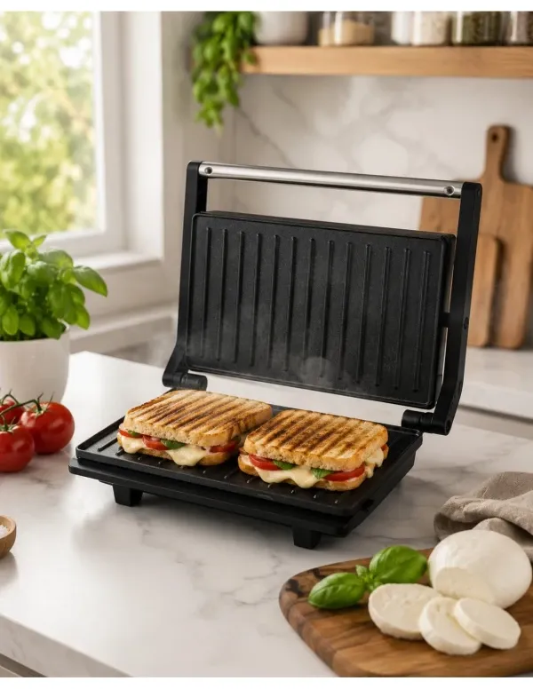 Rosberg Aparat za panini sendvice R51442J 1100-1300 W Slika 2