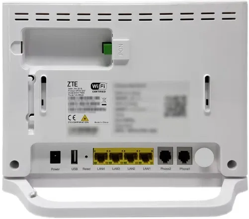 ZTE F680 ONT DUAL BAND AC2100 BEŽIÈNI GIGABITNI GPON RUTER SA VOIP-OM, SC/APC Slika 3