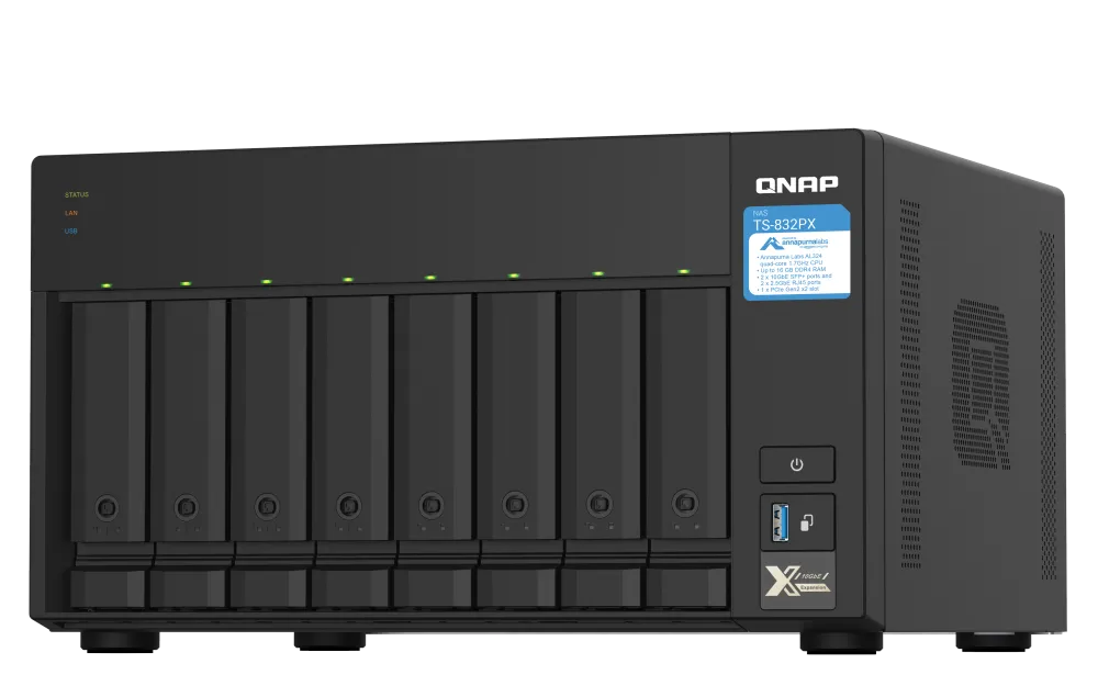 QNAP TS-832PX-4G NAS Storage Slika 1