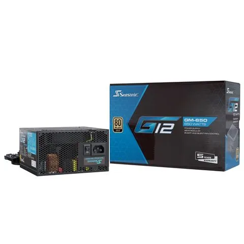 NAPAJANJE Seasonic G12 GM-Series 650W, 80+Gold Slika 1