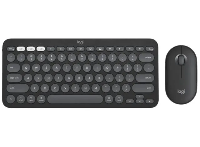 TAST + MIŠ LOGITECH Pebble 2 Combo Graphite US Slika 1