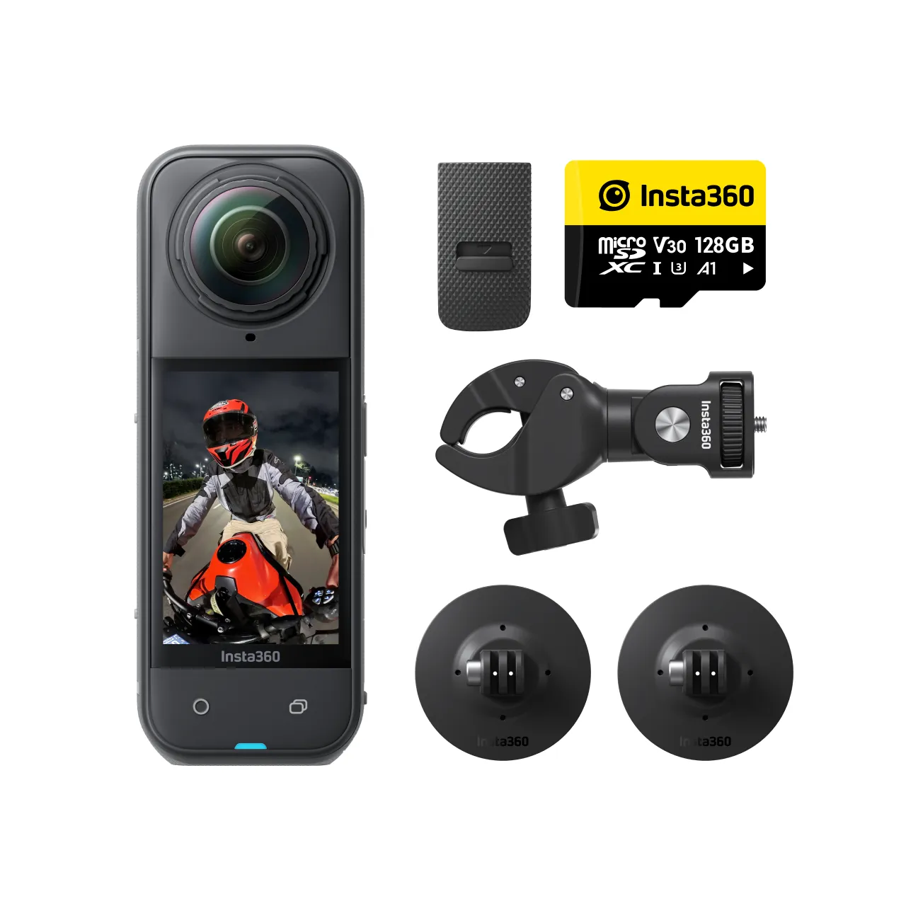 Insta360 X5 Motorcycle Bundle Slika 1