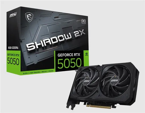 RTX 5050 8G SHADOW 2X OC Slika 1