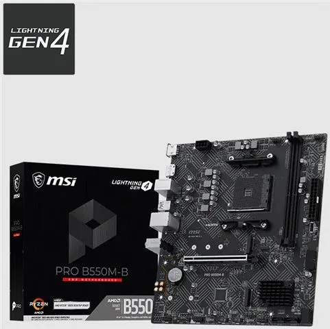 MBO AM4 MSI PRO B550M-B Slika 1