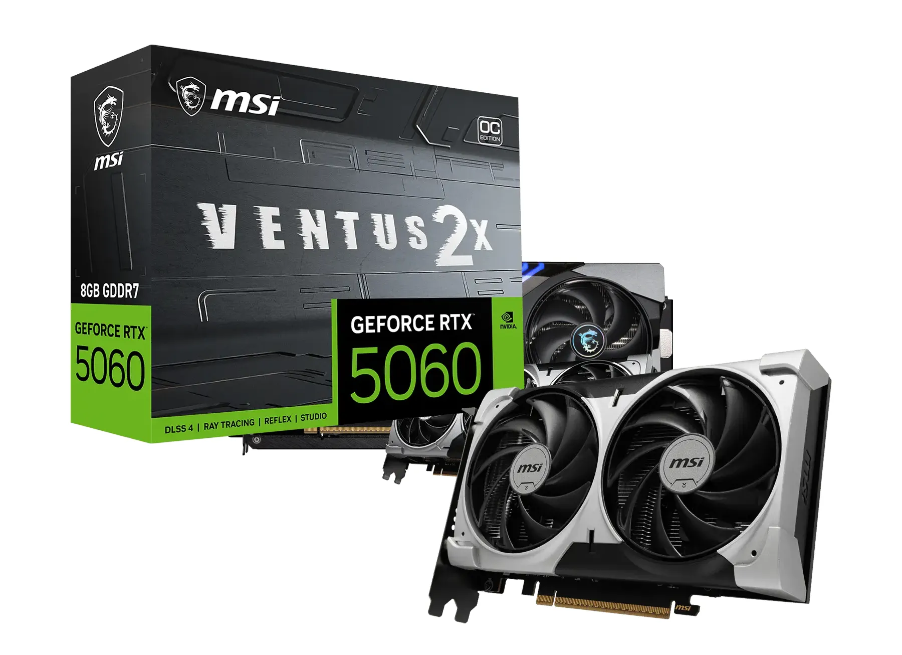 VGA MSI RTX 5060 8G VENTUS 2X OC V1 Slika 1