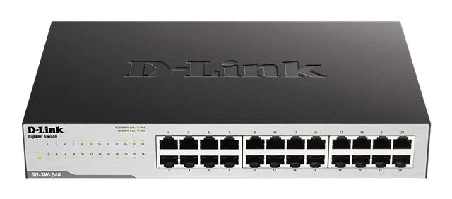 D-Link 24‑Port Gigabit neupravljiv switch GO-SW-24G/E Slika 1