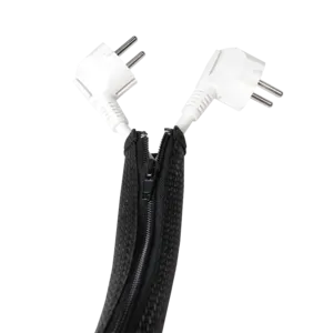 LogiLink fleksibilna zaštita za kablove sa rajfešlusom 1m x 50mm crna Slika 3