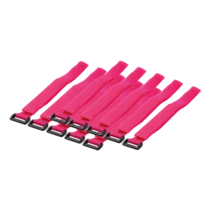 Logilink čičak trakice za vezivanje kablova 500x20mm, 10kom, pink Slika 1