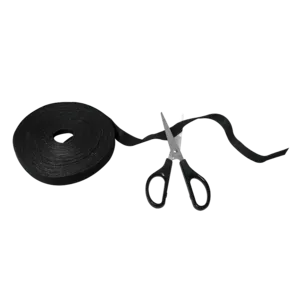 Logilink čičak traka, 10m, 20mm, crna Slika 2