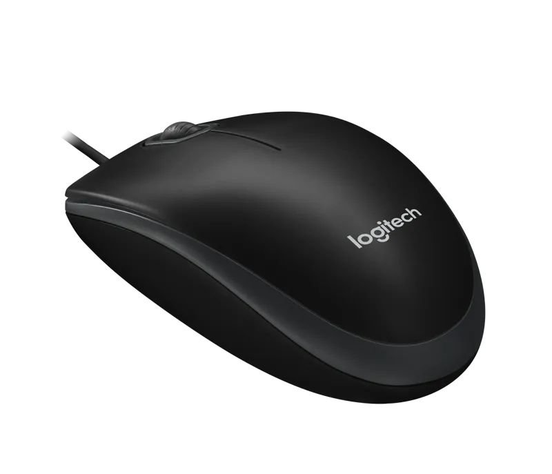 Miš Logitech B100 Optical USB Black OEM, 910-003357 Slika 2