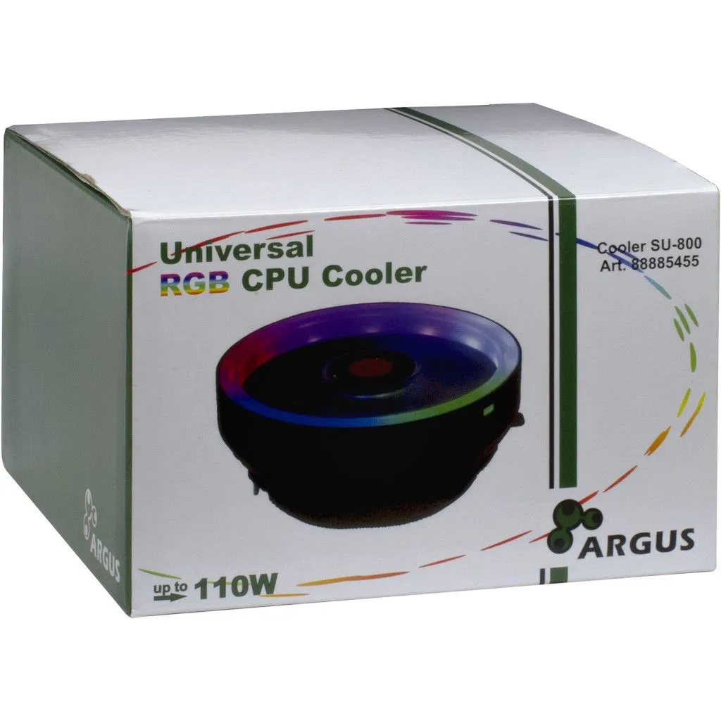 InterTech CPU Cooler SU-800 RGB Aktivan Slika 3