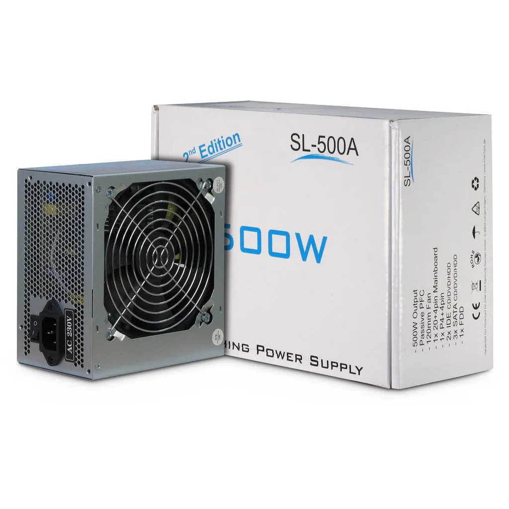 InterTech PSU SL-500W(A) ATX Slika 1