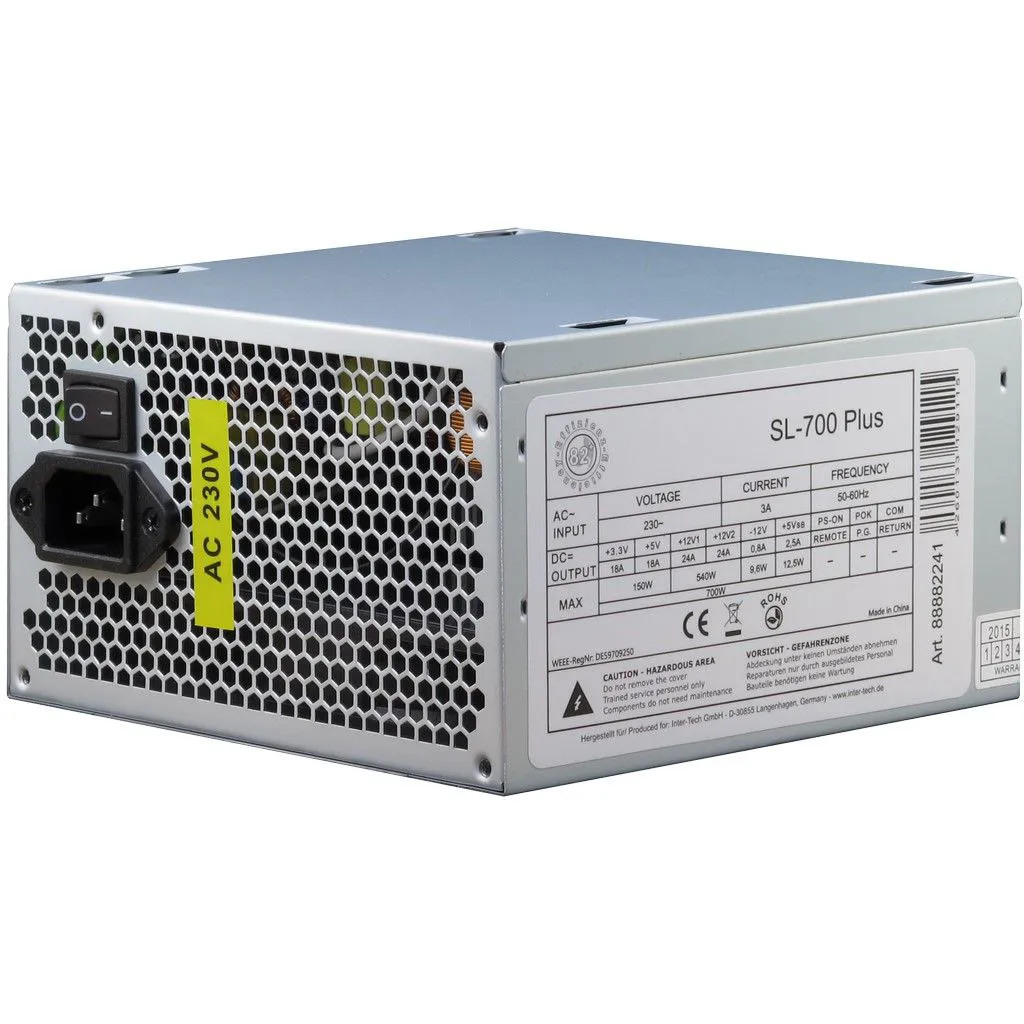 InterTech PSU SL-700 Plus ATX Slika 2