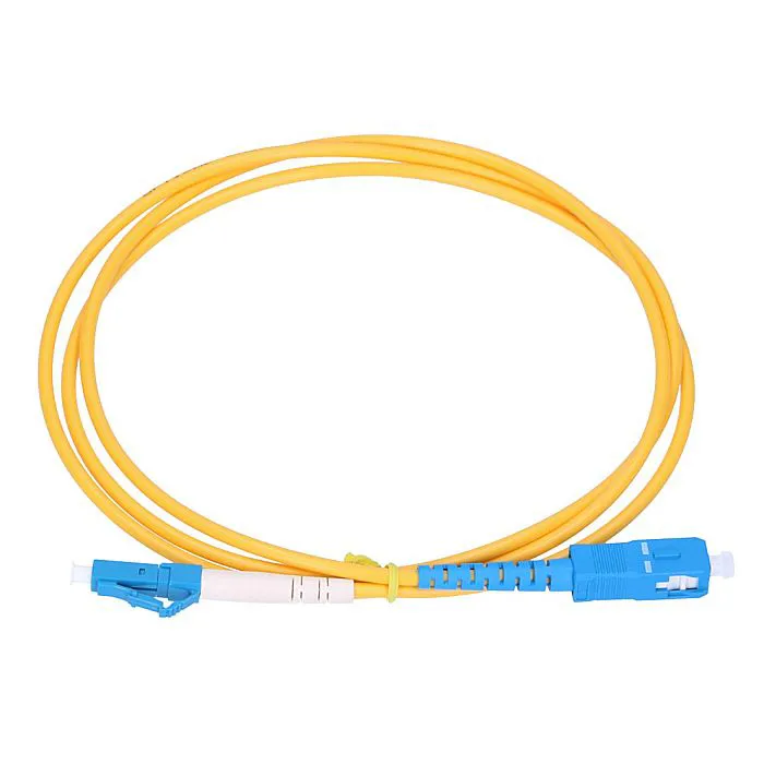 Extralink Patchcord SM LC/UPC-SC/UPC Sim 3.0mm, 1m Slika 1
