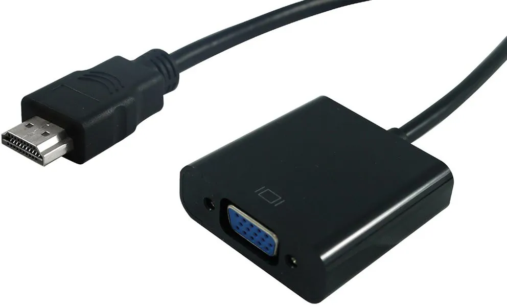 Secomp Cableadapter, HDMI DP M - VGA F Slika 1