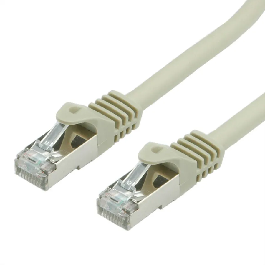 Secomp Value S/FTP PatchCord Cat6A/7, RJ45, bela 0.5m Slika 2