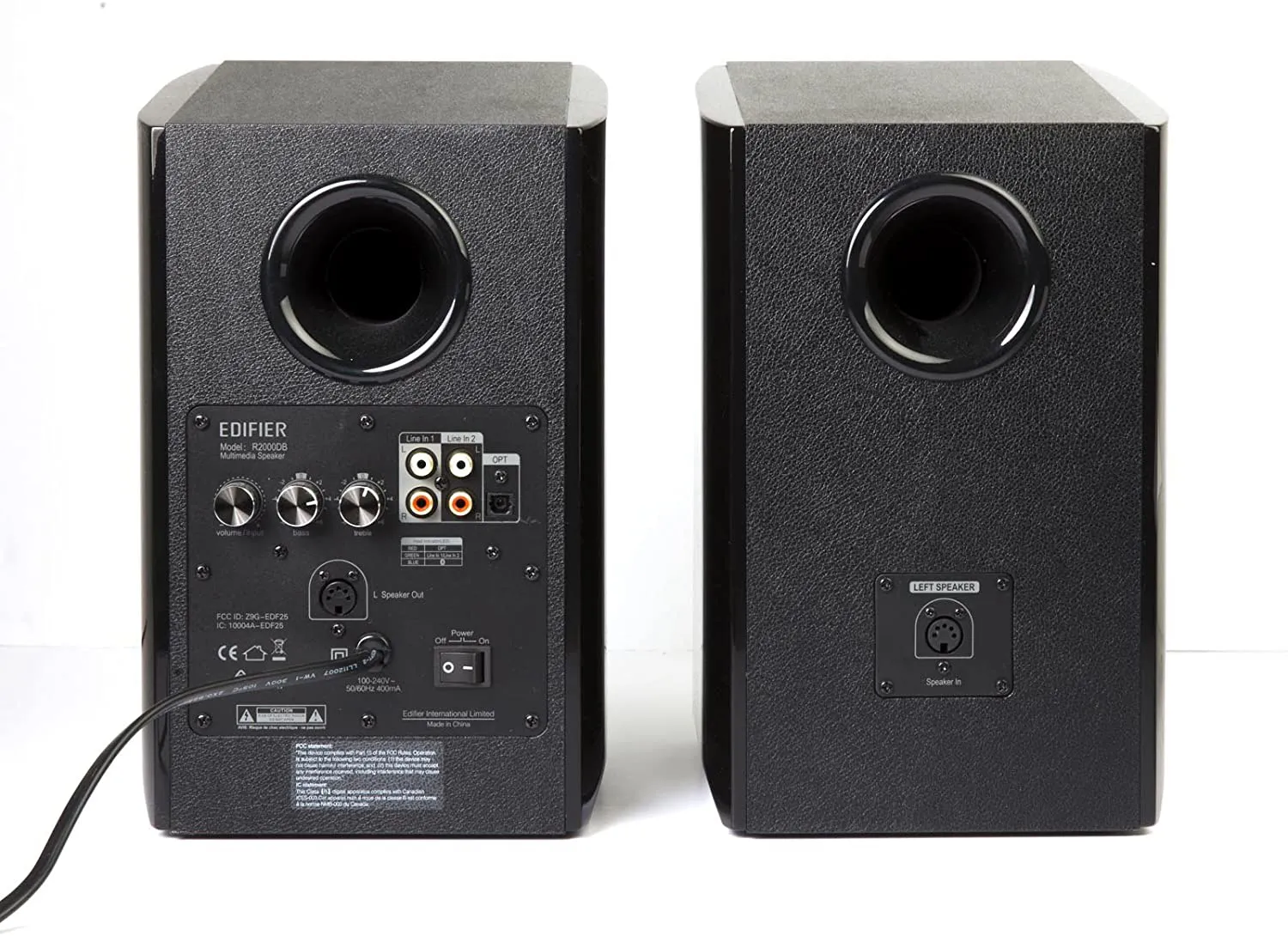 Edifier R2000DB 2.0 120W speakers black Slika 2