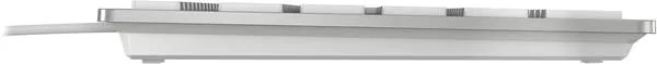 Cherry KC-6000 Slim tastatura, YU, bela/srebrna Slika 3