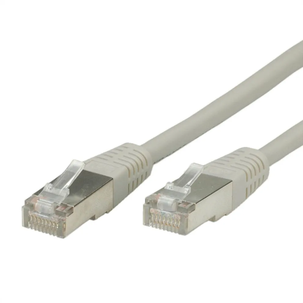 Secomp ROLINE S/FTP(PiMF) Cable Cat.7 with RJ45 Connector 500 MHz LSOH grey 1.0m Slika 1