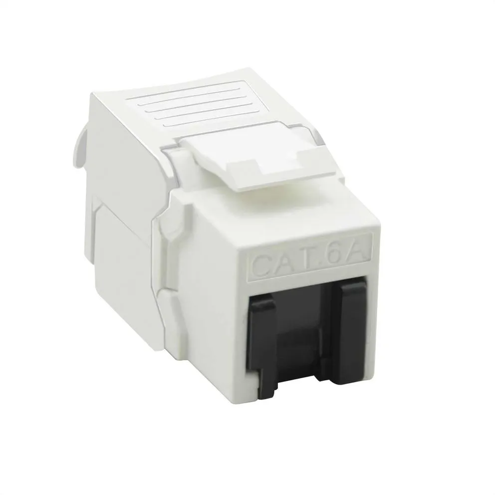 Secomp Value Keystone Jack Cat6a UTP toolless white Slika 1
