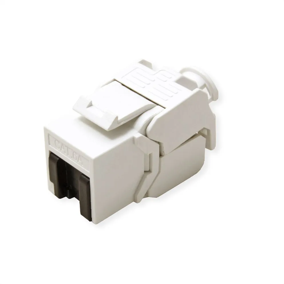 Secomp Value Keystone Jack Cat6a UTP toolless white Slika 3