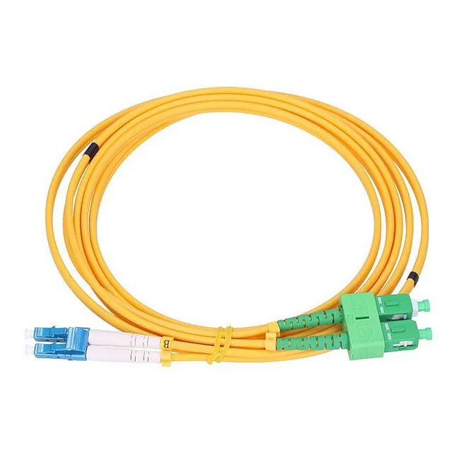 Extralink Patchcord SM LC/UPC-SC/APC DUP 3.0mm, 1m Slika 1