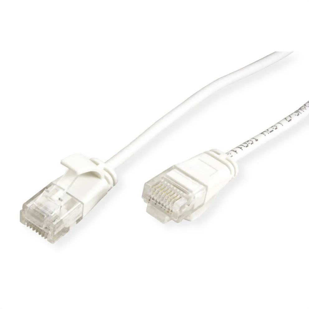 Secomp Roline UTP Data Center PatchCord SLIM Cat6A/Class EA LSOH white 1m Slika 3