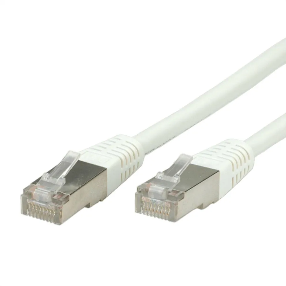 Secomp Value S/FTP (PiMF) PatchCord Cat6/Cl.E white 0.5m Slika 1