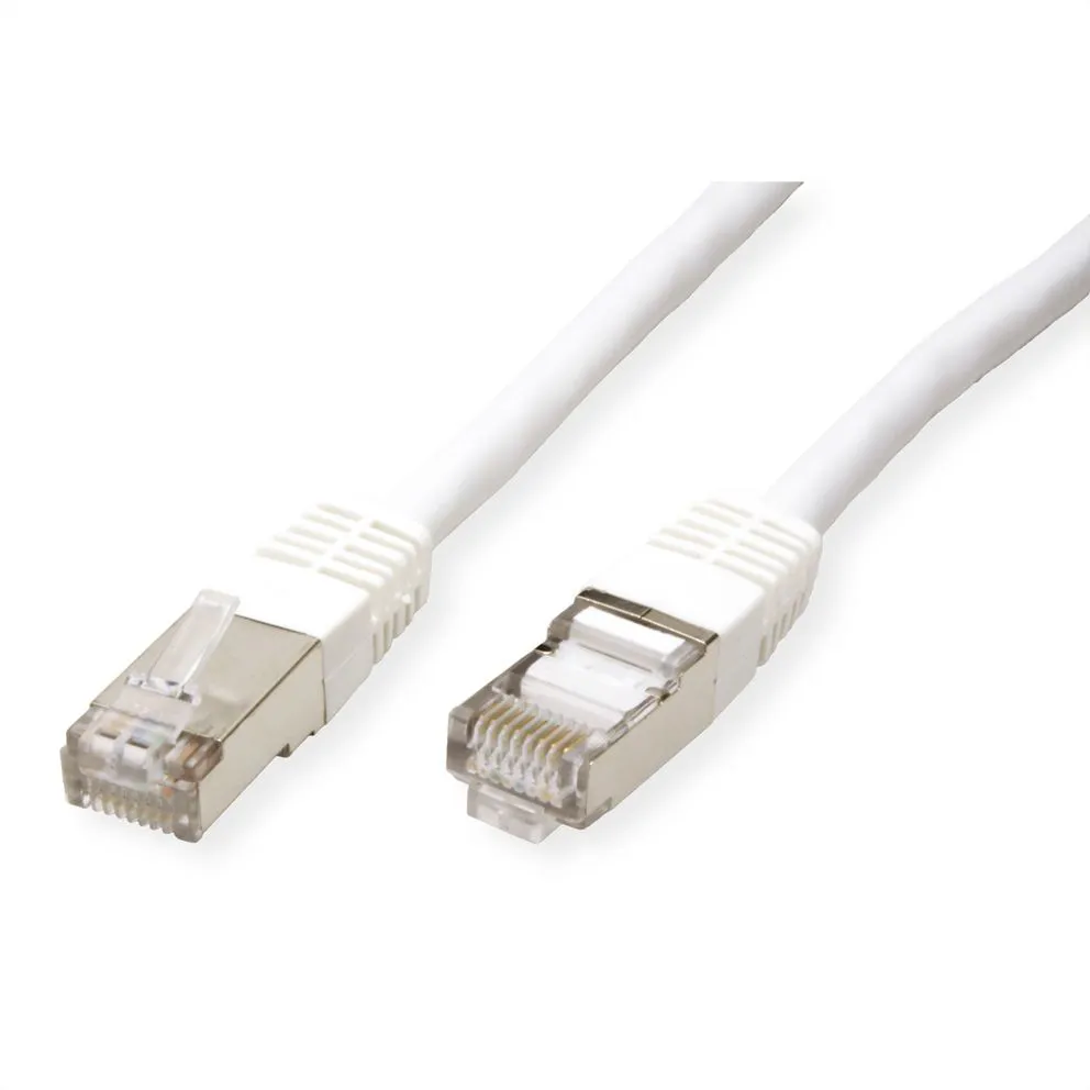 Secomp Value S/FTP (PiMF) PatchCord Cat6/Cl.E white 0.5m Slika 2