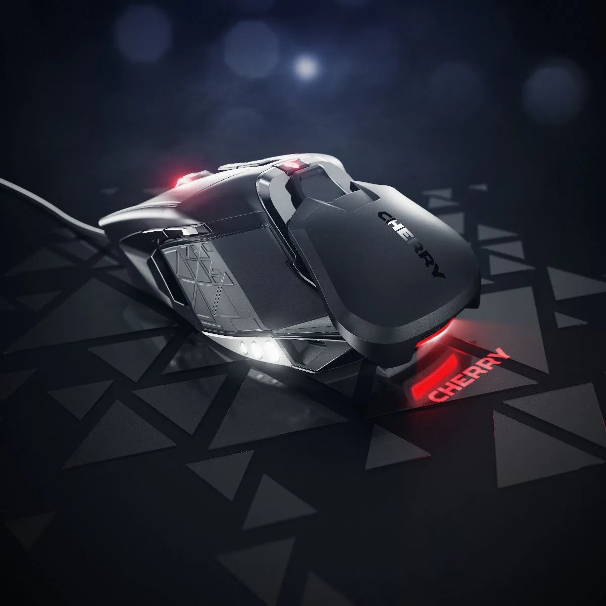 Cherry MC-9620 FPS optički RGB gejmerski miš 12000dpi USB crni Slika 3