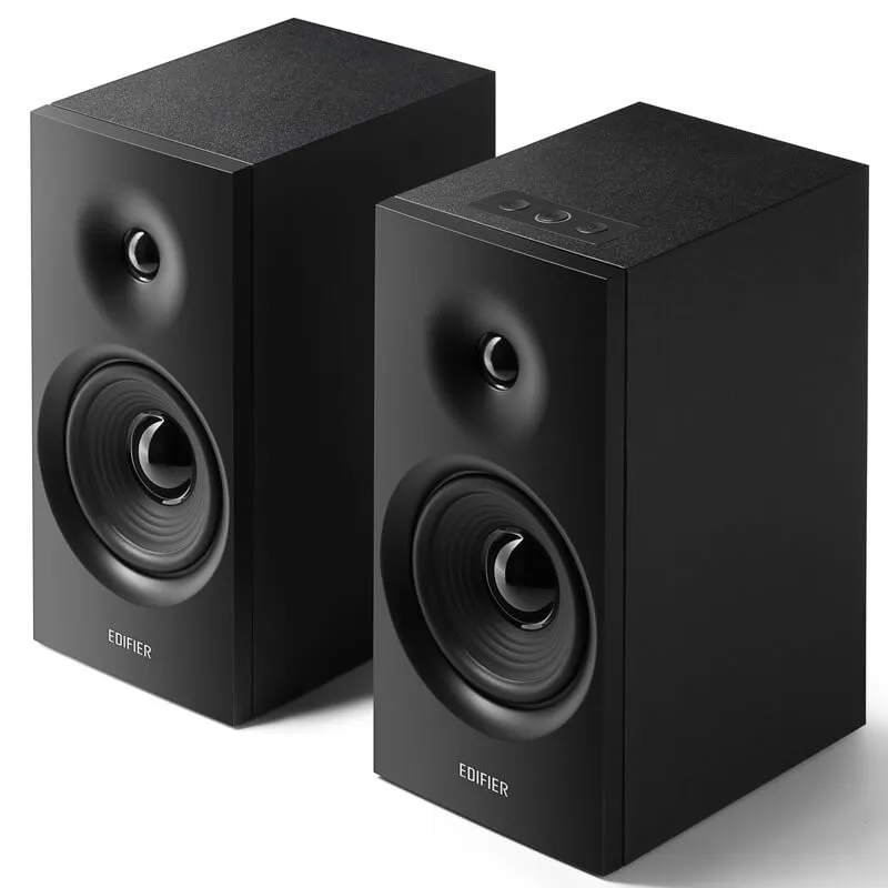 Edifier R1080BT 2.0 24W BT, AUX, Line in boja crna (black) Slika 1