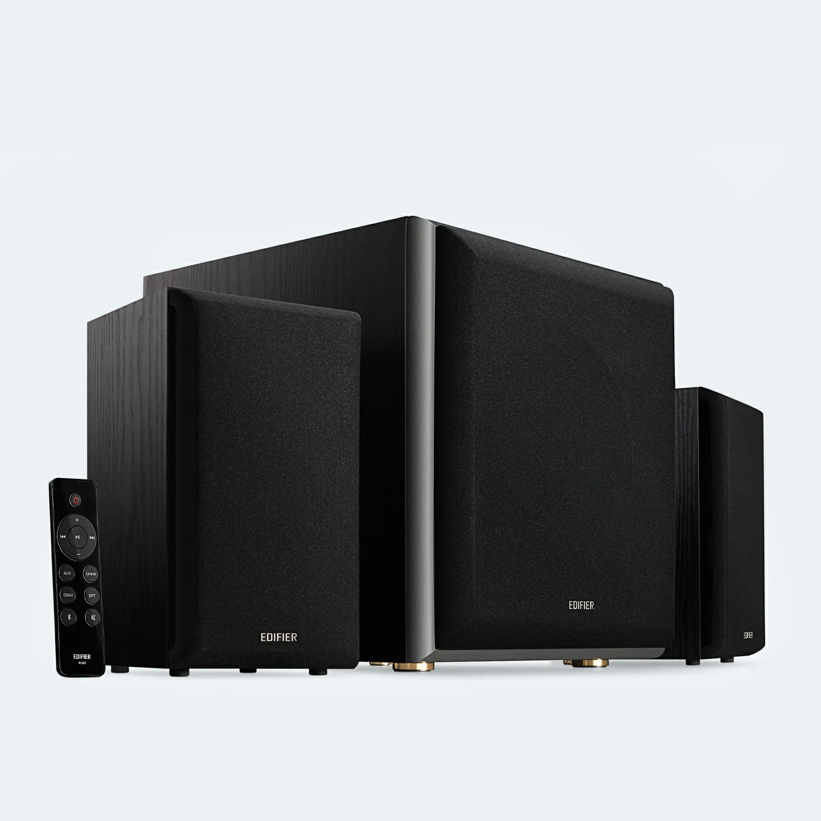 Edifier M601DB BT 2.1 110W Multimedia Speaker with wireless subwoofer black Slika 1