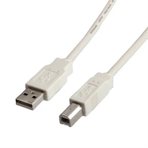 Secomp USB2.0 A-B M/M beige 4.5m printer Slika 1