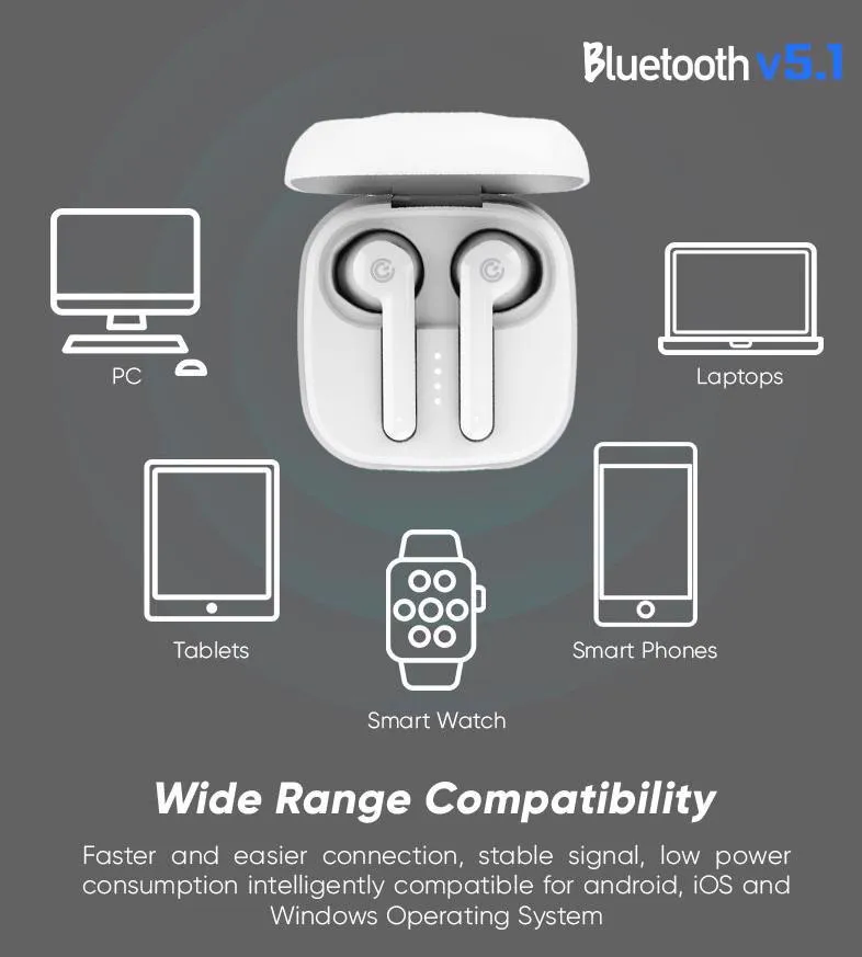 Sonicgear Earpump TWS 1 White Slika 4