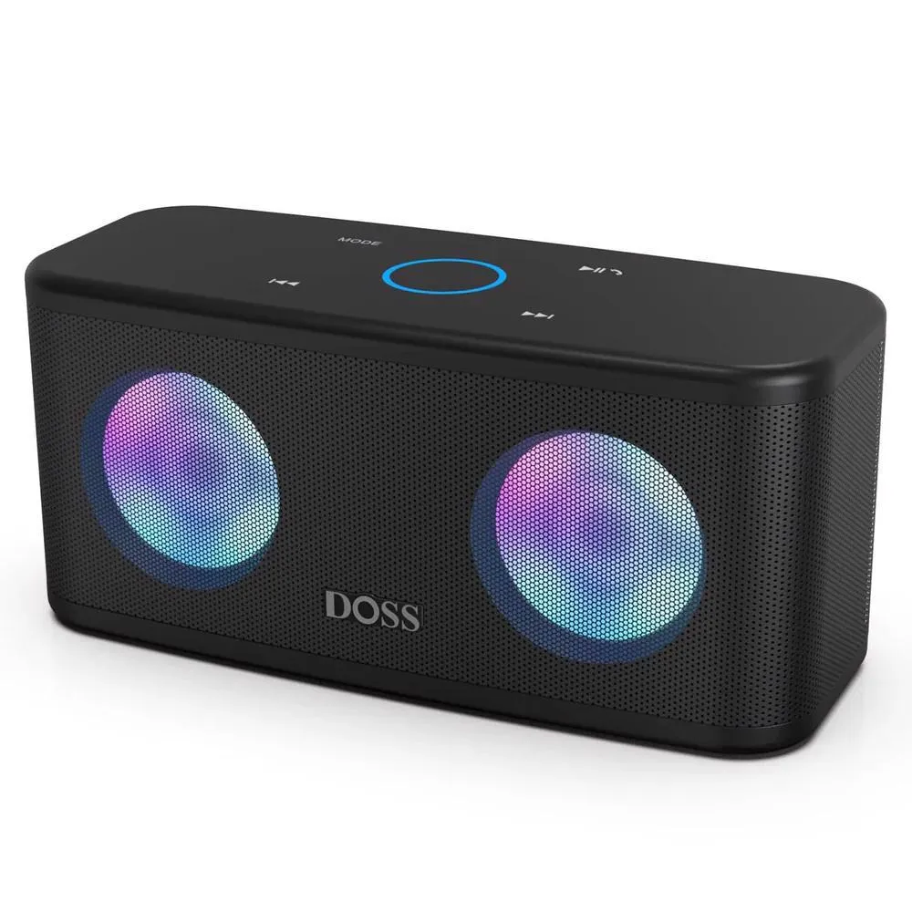 Doss BT SoundBox Plus zvučnik WB-269 V5.0 snaga 8Wx2 IPX5 crni Slika 1