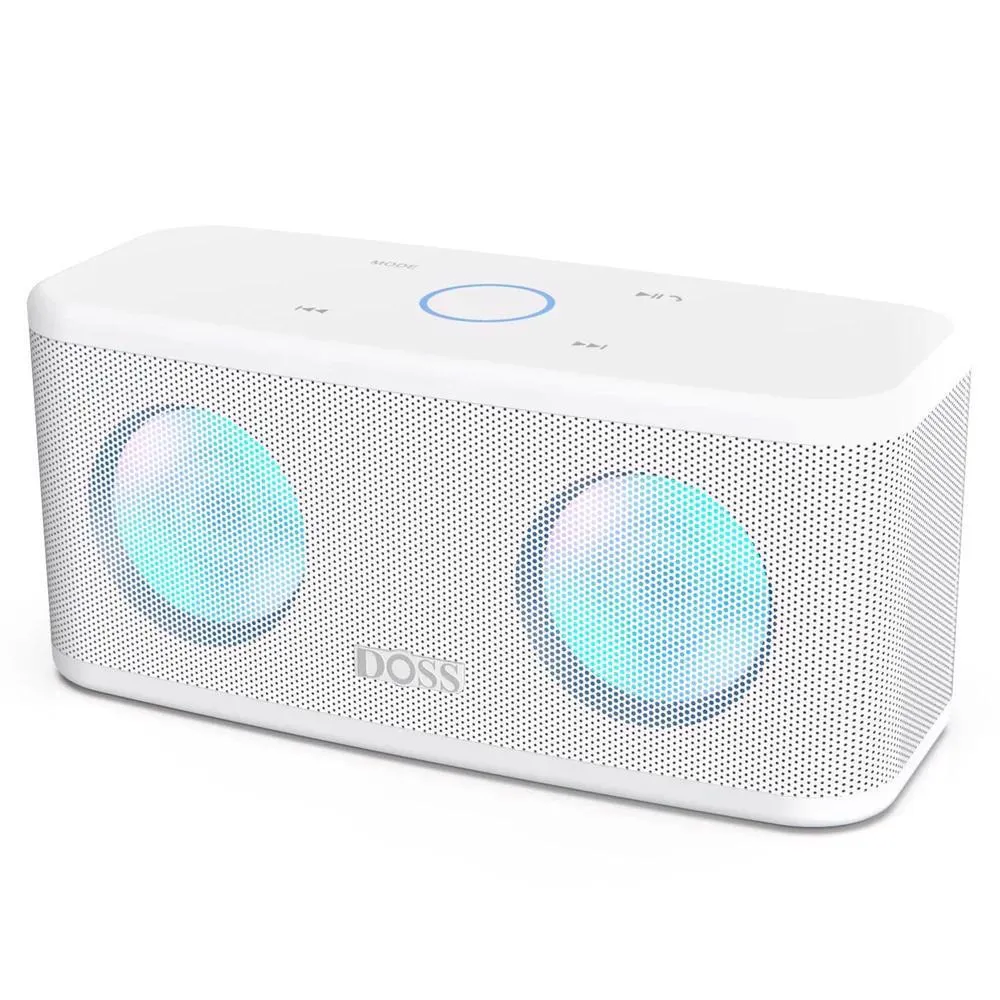 Doss BT SoundBox Plus zvučnik WB-269 V5.0 snaga 8Wx2 IPX5 beli Slika 1
