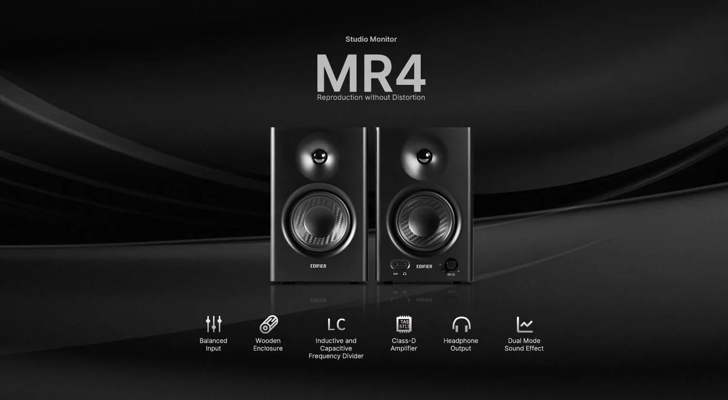 Edifier MR4 42W monitor zvučnici  - B Slika 4
