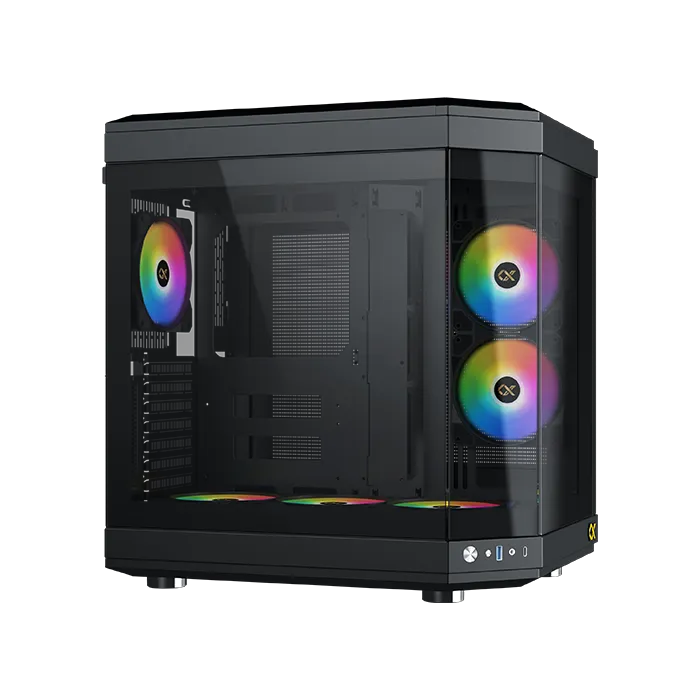 Xigmatek CUBI(BK, EATX, U3x1+Type C, dolazi sa 6 ventilatora i kontrolerom Slika 7