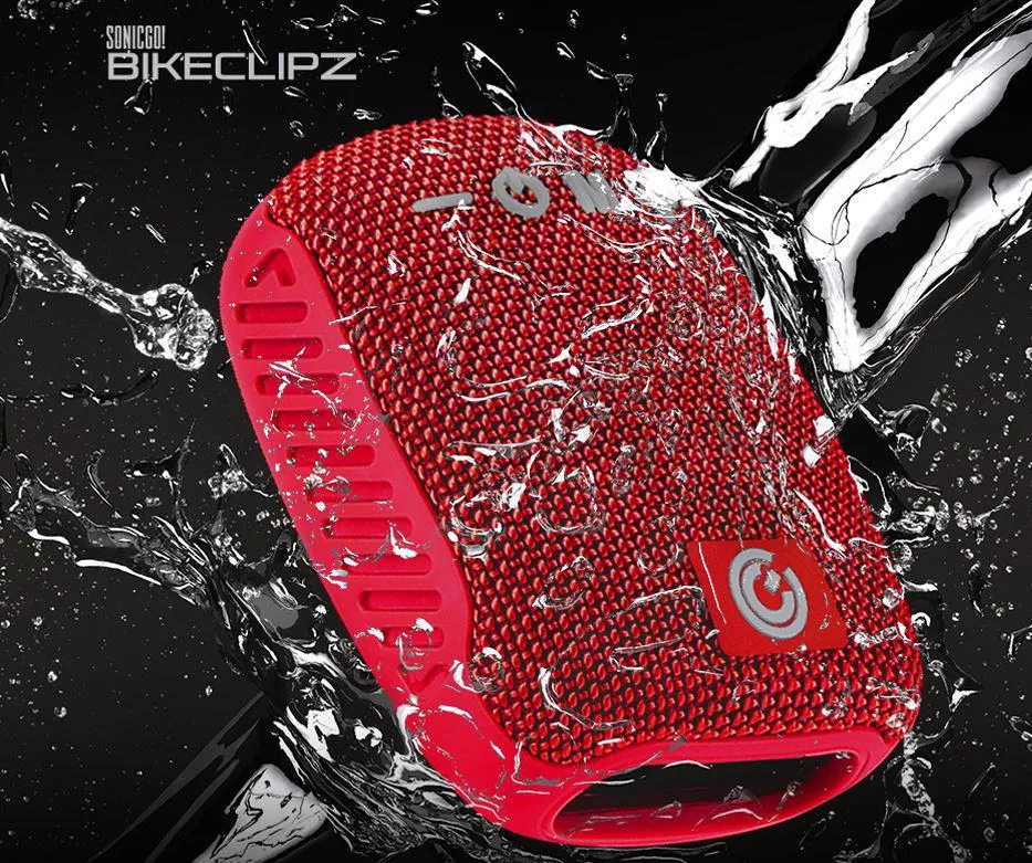 SONICGO! BikeClipZ Brilliant Red Slika 4