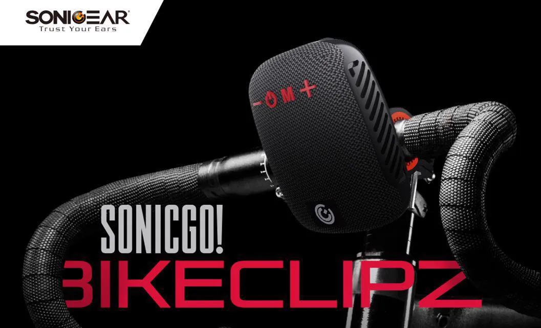 SONICGO! BikeClipZ Brilliant Red Slika 7