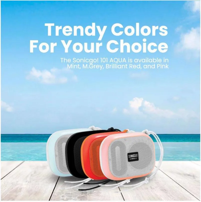 SONICGO! 101 AQUA Brilliant Red Slika 4
