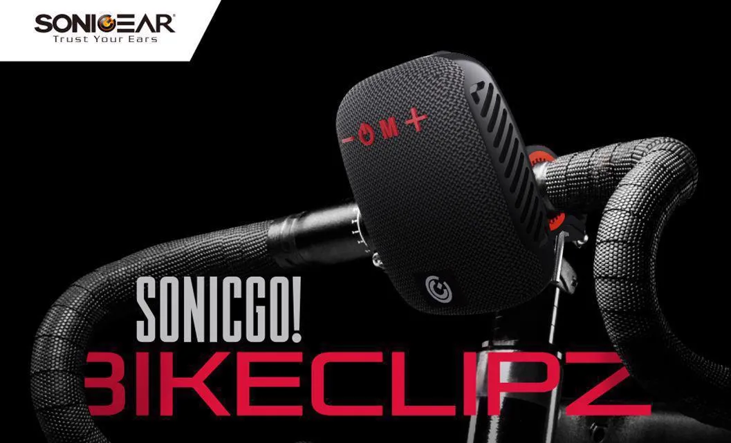 SONICGO! BikeClipZ Midnight Grey Slika 2