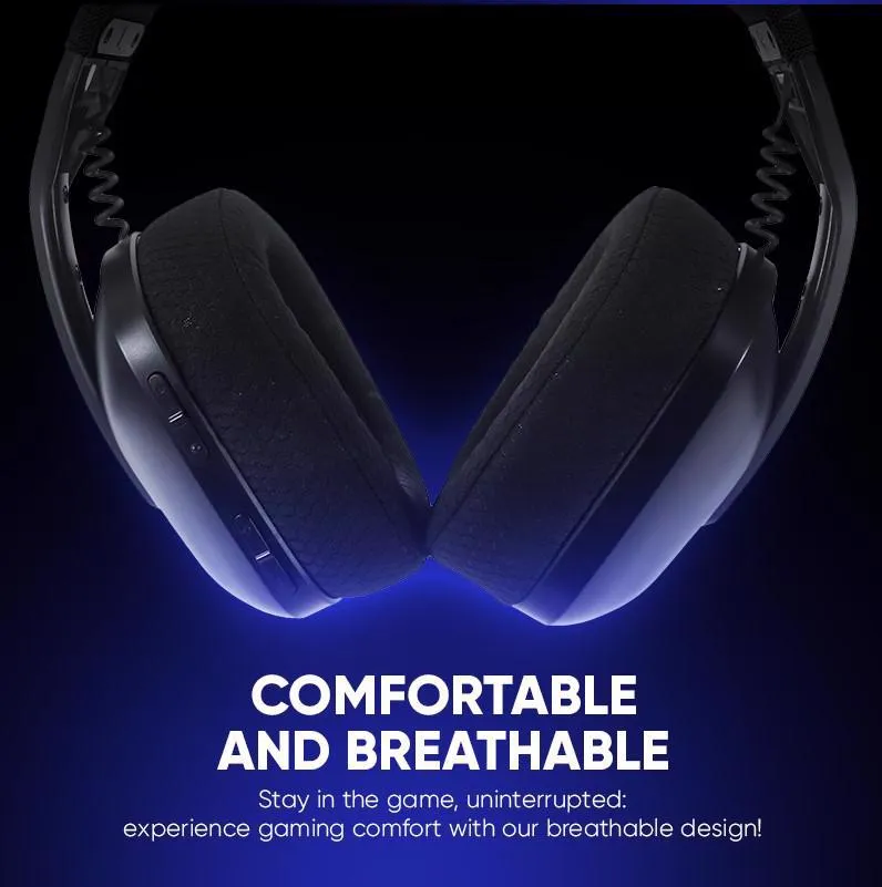 Armaggeddon COSMIC-III Lite Wireless/BT/AUX Black Headset Slika 5