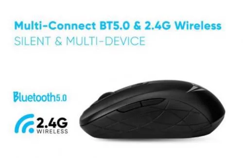 ALCATROZ Airmouse DUO 7X Wireless & Bluetooth Black Slika 2