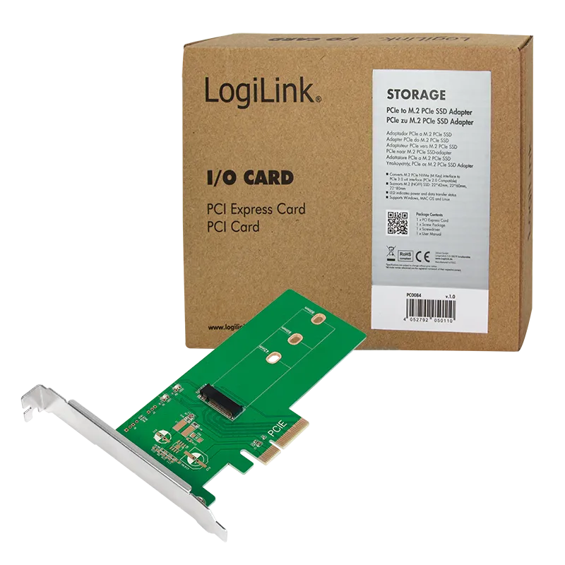 Logilink PCIe u M.2 PCIe SSD adapter Slika 4